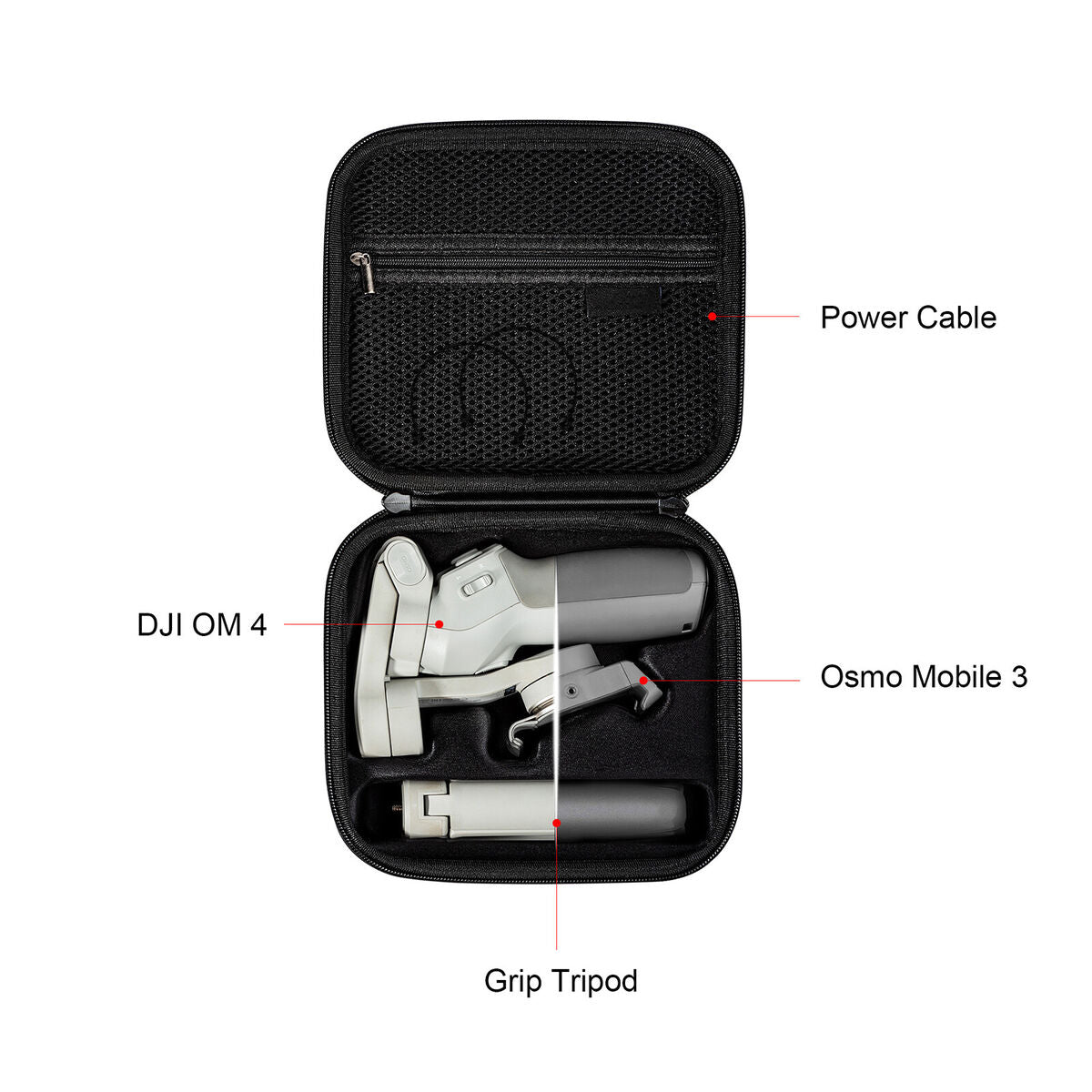 Carrying Storage Bag Case Pouch for DJI OM 4 Osmo Mobile 3 Gimbal Accessories