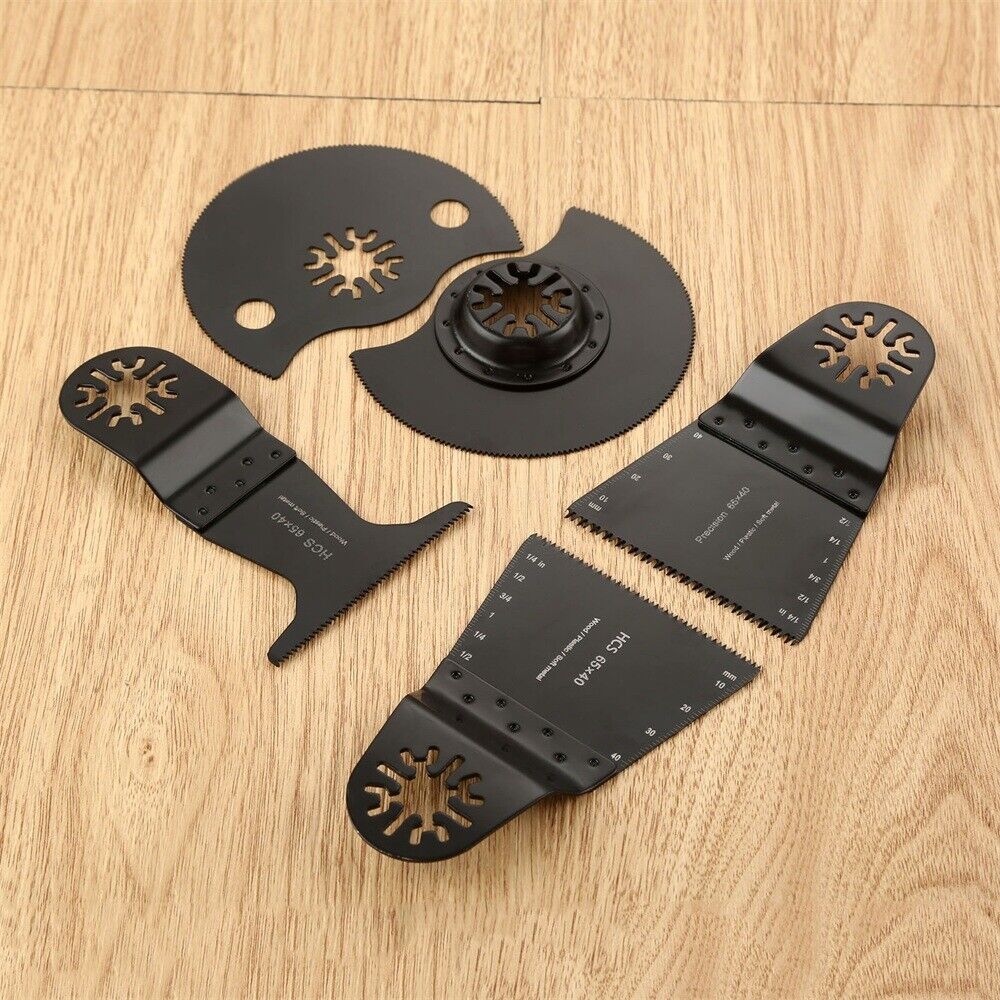 5pcs Segment Precision E-cut Saw Blades Oscillating Tool For Fein ,Black&Decker