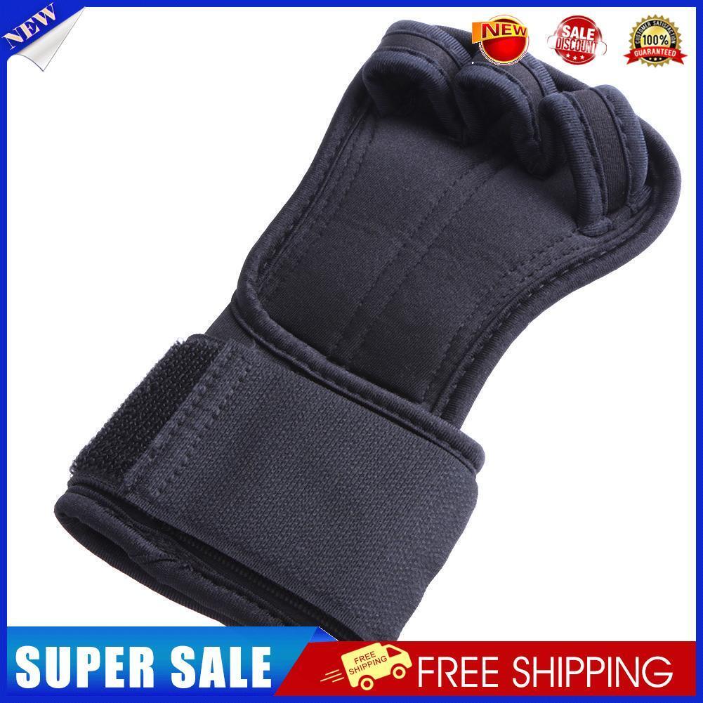 Anti Skid Half Finger Gym Exercise Fitness Dumbbell Training Bracer Glove