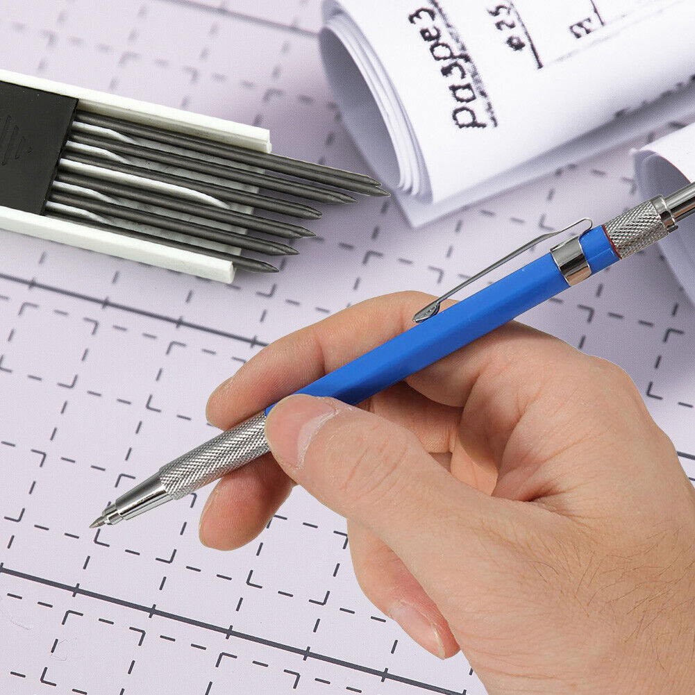 2.0mm Metal Mechanical Drawing Pencil School Office Stationery (B)