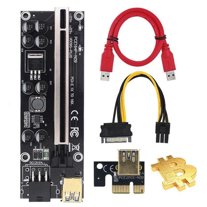 PCI-E Riser PCIE Extension Cable USB 3.0 Graphics Card Dedicated For Mining