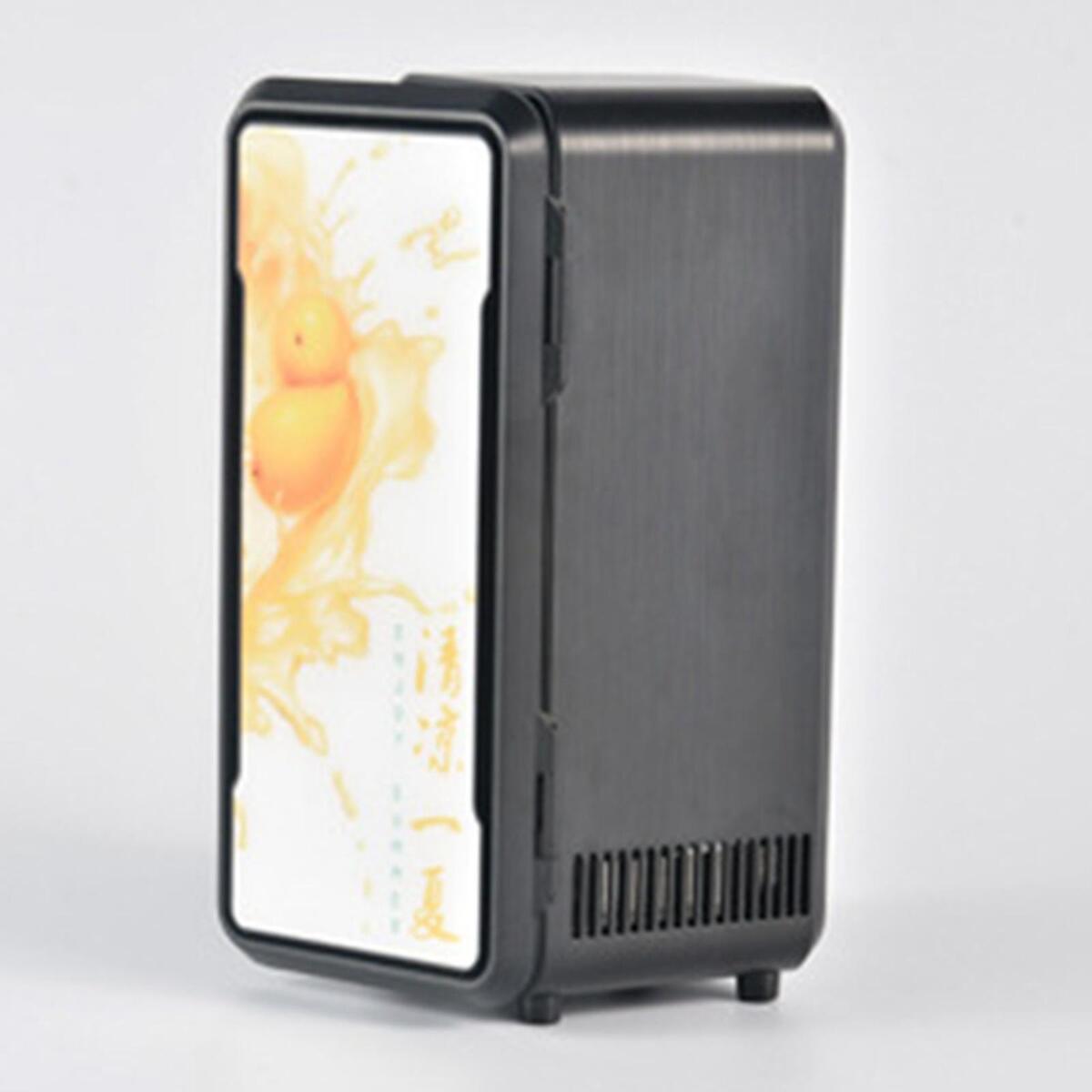 Compact Mini Fridge Drinks Beverage Cooler and Warmer for Bedroom Car Office