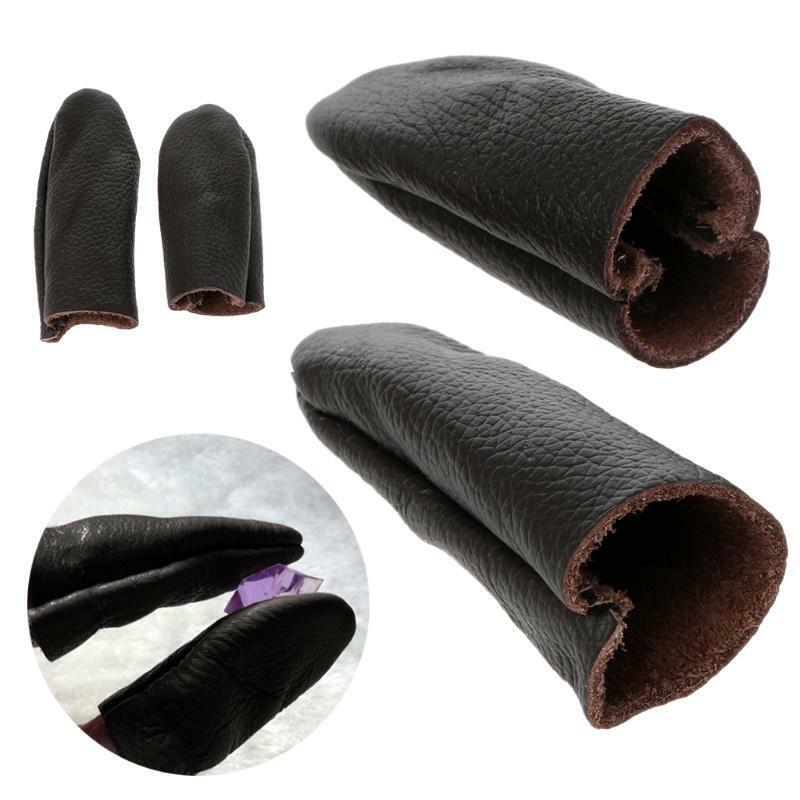 1 Pair Needle Felting Faux Leather Protectors Finger Tools For Hand Craft
