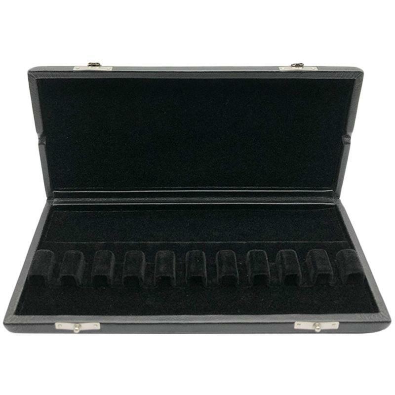 10 Oboe Reeds Holder Strong Protect & Against Moisture PU Leather Oboe Reeds Box
