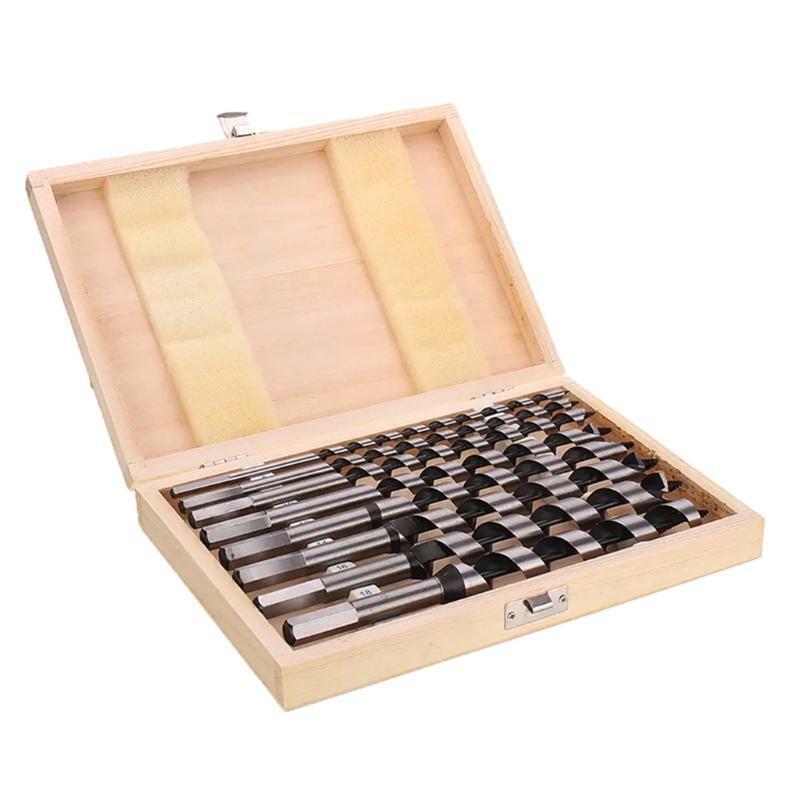 8Pcs Drilling Softwood High Carbon Steel Woodworking Support Drill 6~20mm