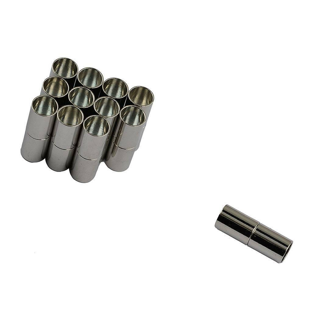 24x  and /6mm Tube Barrel Magnetic Clasp Jewelry Making Finding