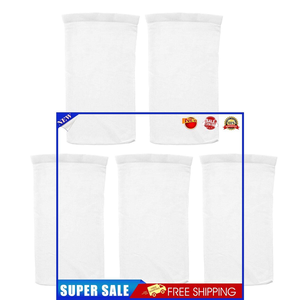 5 Pack Pool Skimmer Socks Basket Filter for Inground Above Ground Pool
