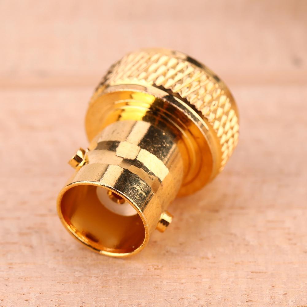 2pcs Coaxial RF Connector SMA Female to BNC Female Convert Adaptor