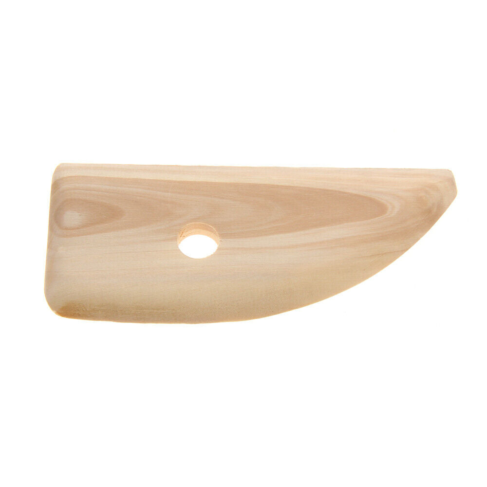 5pcs Wood Pottery Clay Sculpture Ceramics Molding Tool Potters Rib
