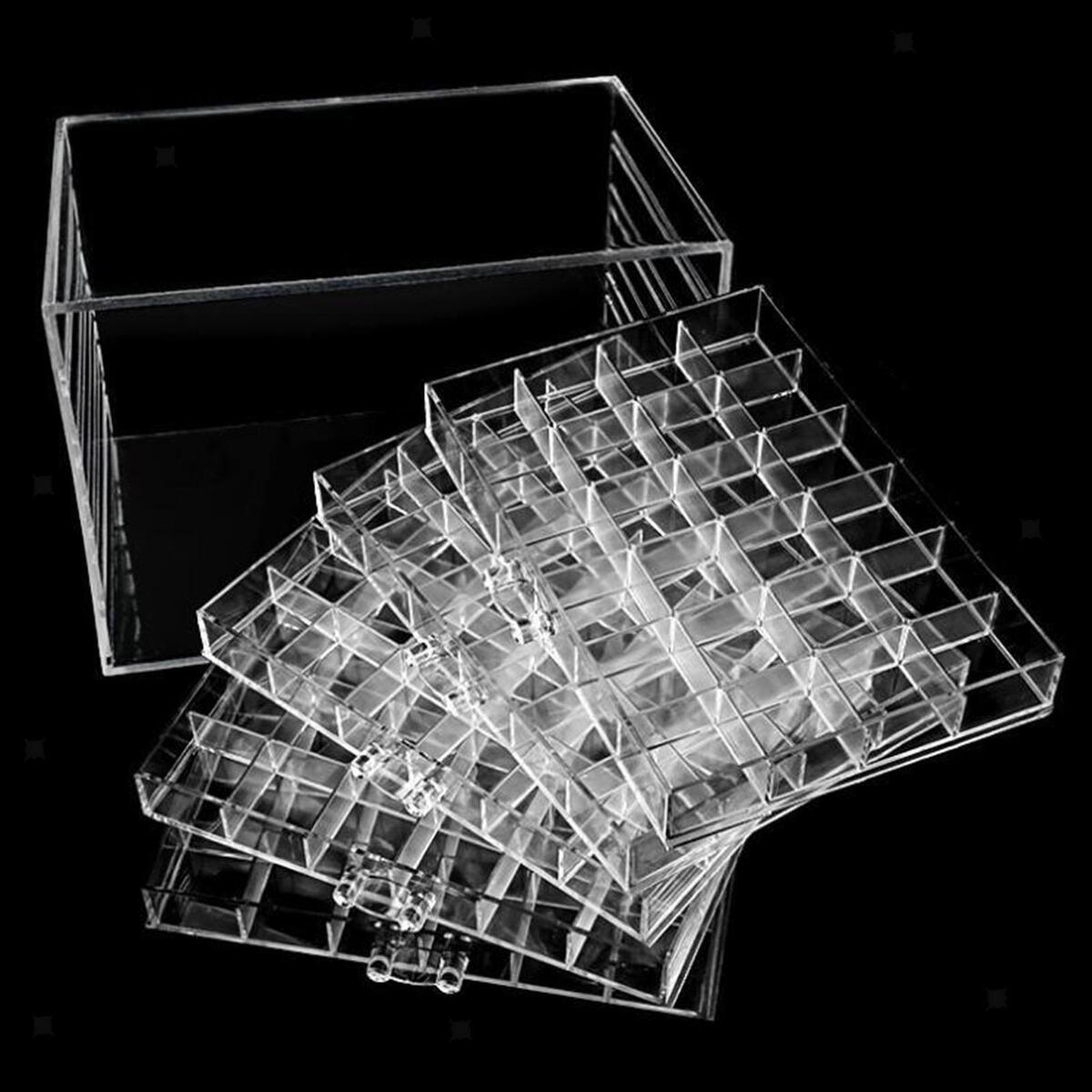 120 Grids  Drill Storage Container,  Organizer Storage Case