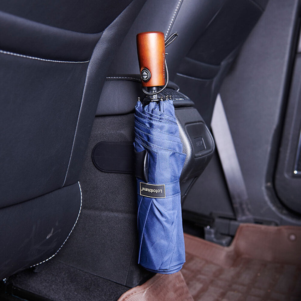Adhesive Umbrella Hook Storage Hanger Holder Car Seat Clip Fastener Rack