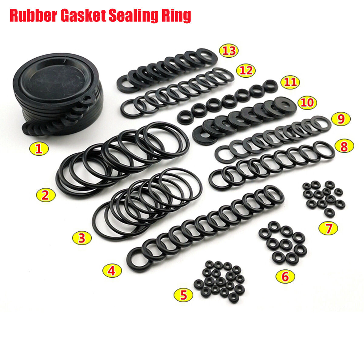 Gas Water Heater O-shaped Seal Pad Rubber Gasket Sealing Ring Water Diaphragm