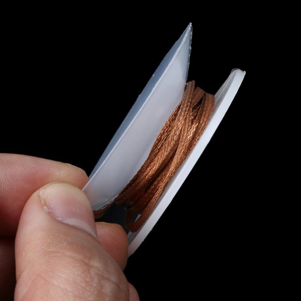 10PCS 5ft 2.0mm Desoldering Braid Solder Remover Sucker Flux Wick Cable Wir