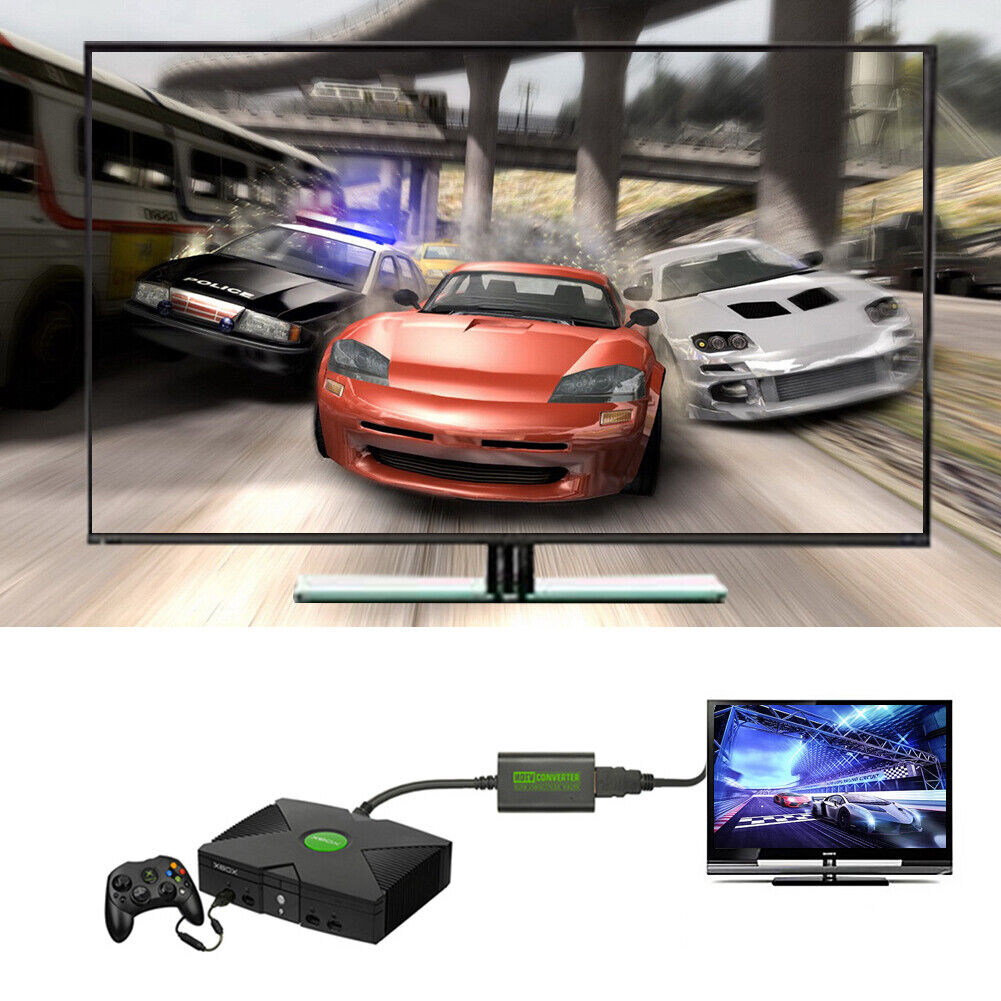 TV Monitor HDMI-compatible Converter Digital Video Audio Game Player Adapte