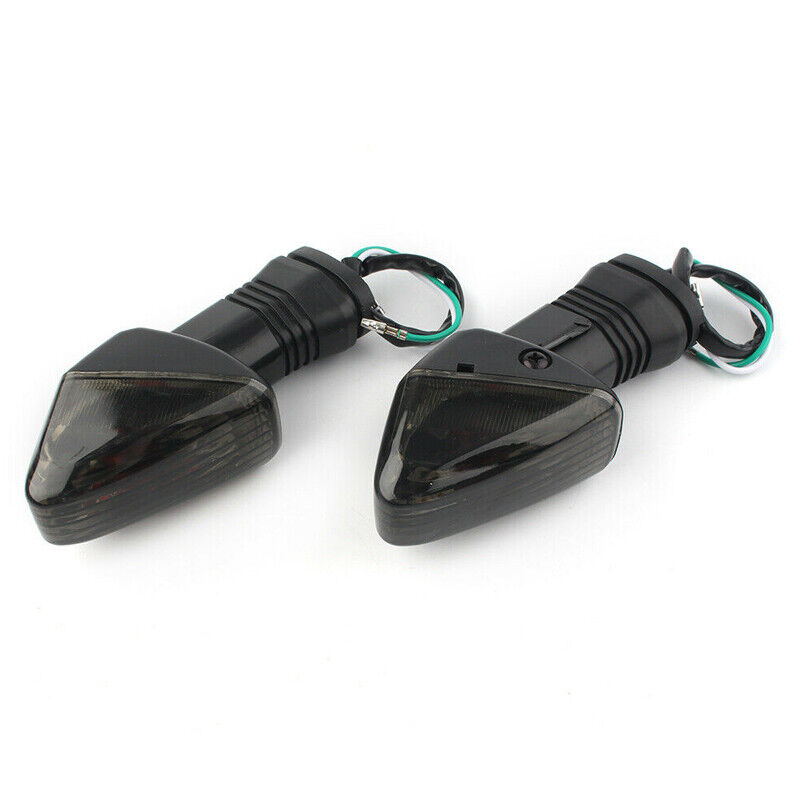 2x Motorcycle Turn Signal Indicators Light Fit For Kawasaki KLR650 Ninja ZX6R