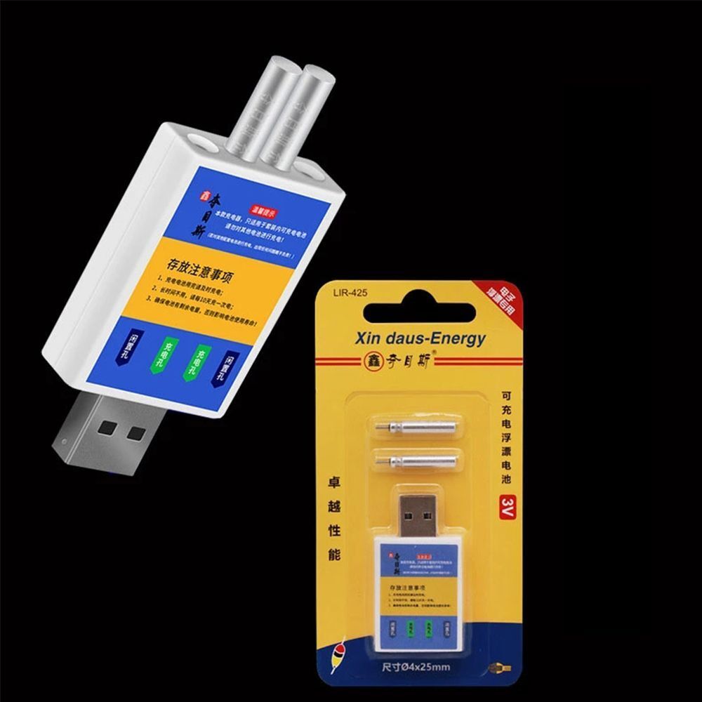Electronic Floats Batteries Night Fishing Accessories Fishing Float Battery
