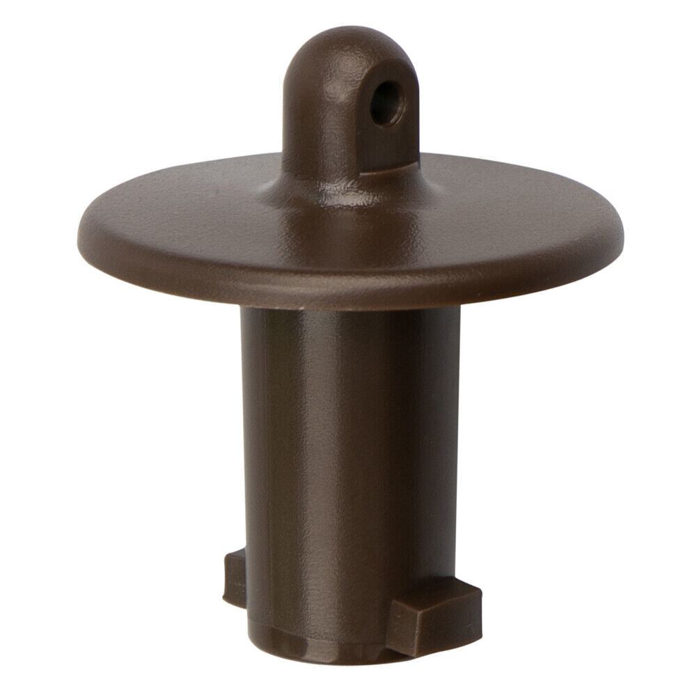 Car Rear Seat Belt Guide Fixing Tie Buckle for Benz S-Class W222 (Brown)