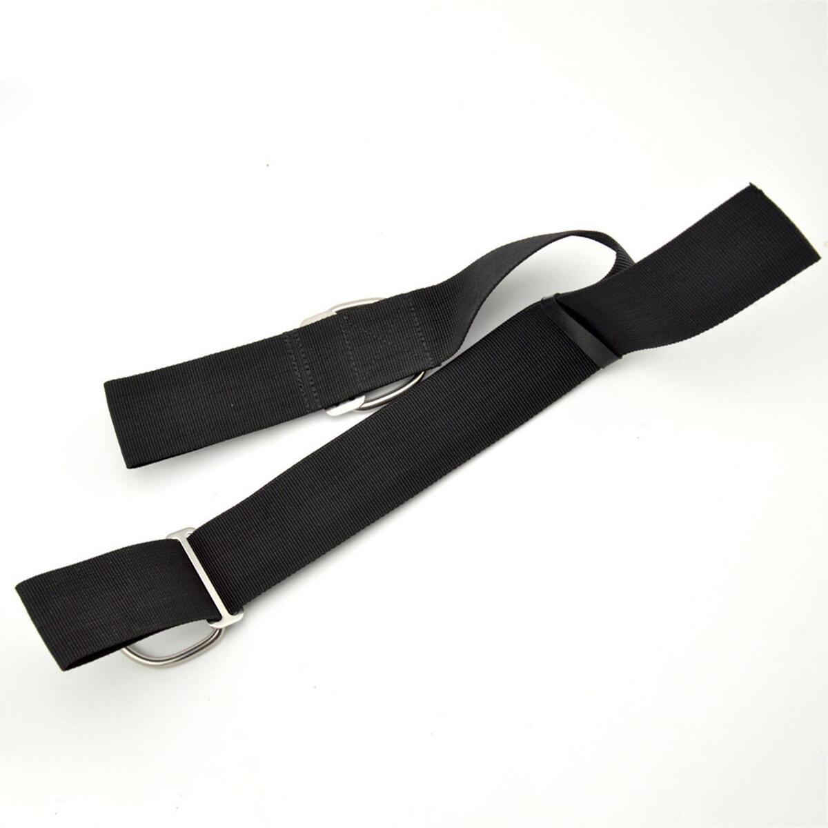 Premium Dive Crotch Strap with Loop 50mm Crotch Straps BCD Accessory Black