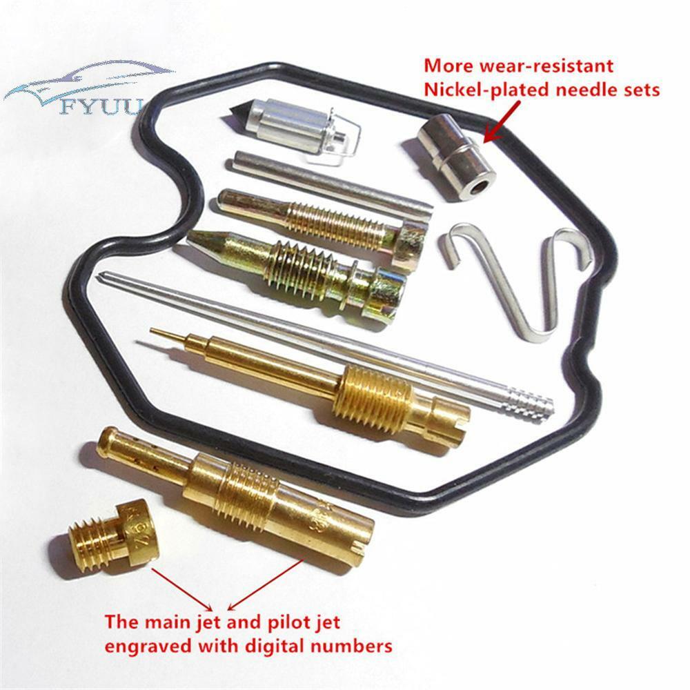 PZ30 Carburetor Repair Kit w/Nickel-Plated Nozzle For For CG250CC ATV Motorcycle