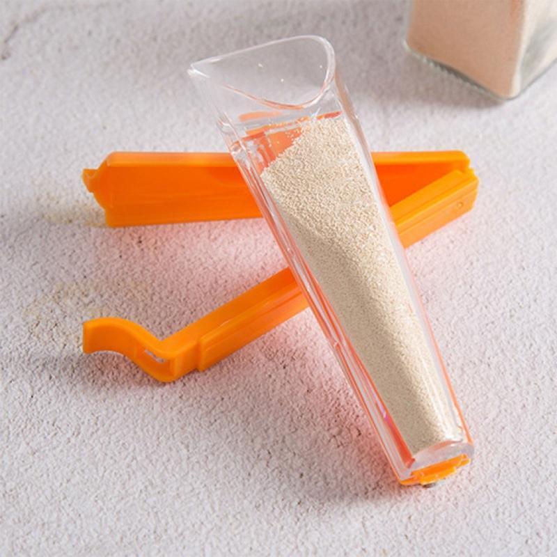Yeast Measuring Cup with Sealing Clip Yeast Measure Scale Spoon Baking Tools