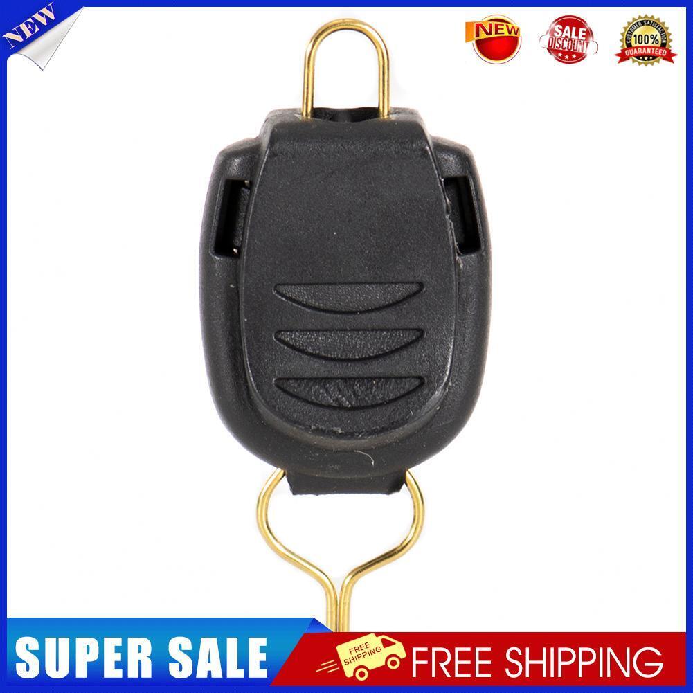 5x Fishing Line Stopper Baitcasting Reel Wire Holder Buckle Keeper (Black)