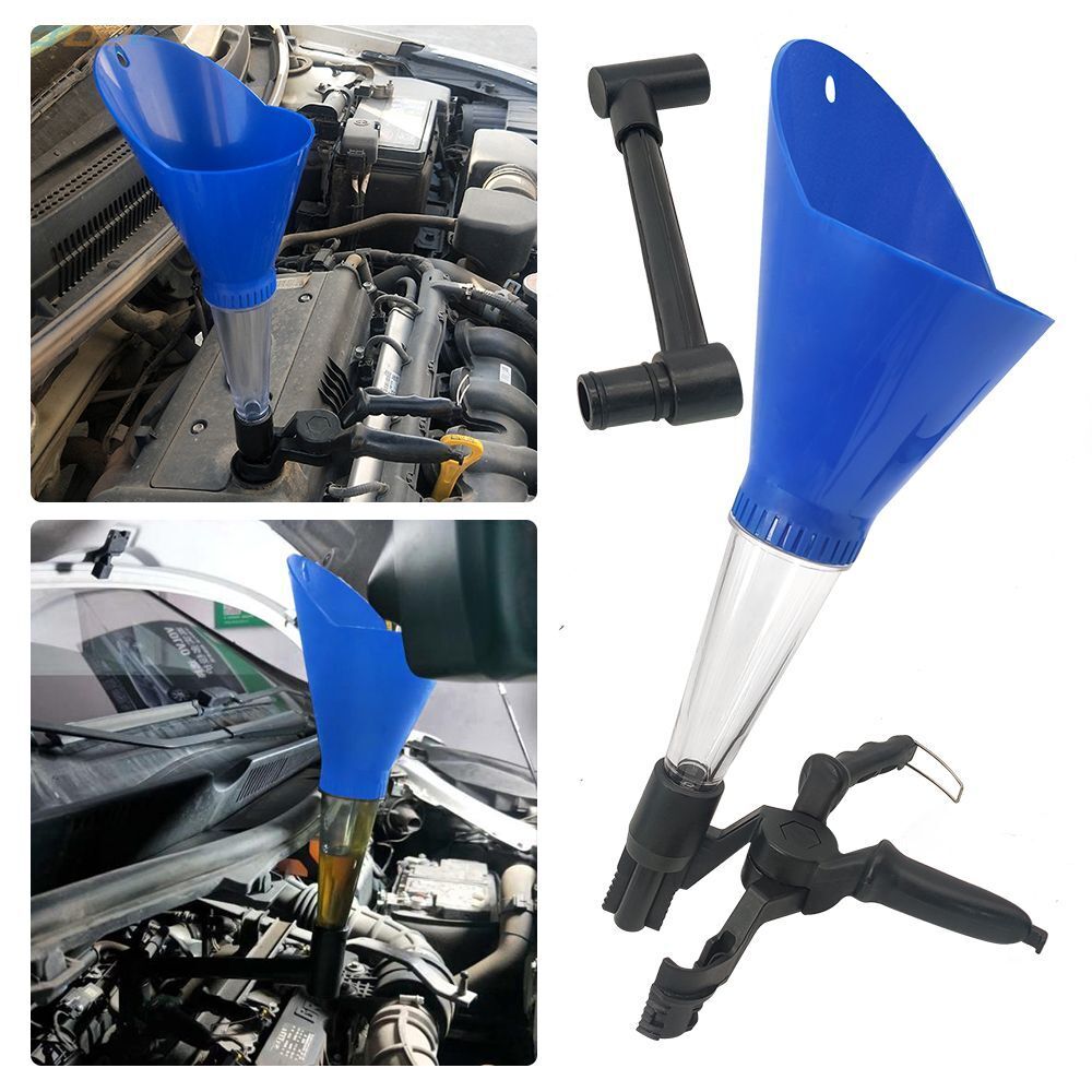 Engine Oil Funnel Universal Oil Funnel Gasoline Funnel Filling Equipment Kit