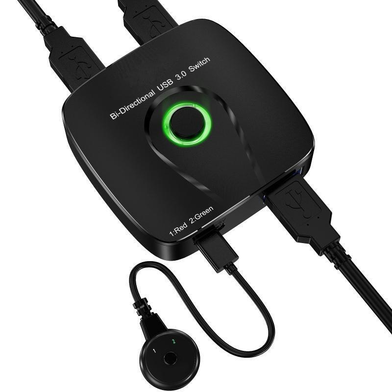 USB 3.0 Switch USB Switch Selector USB Bi-directional Switcher Box USB Sharing