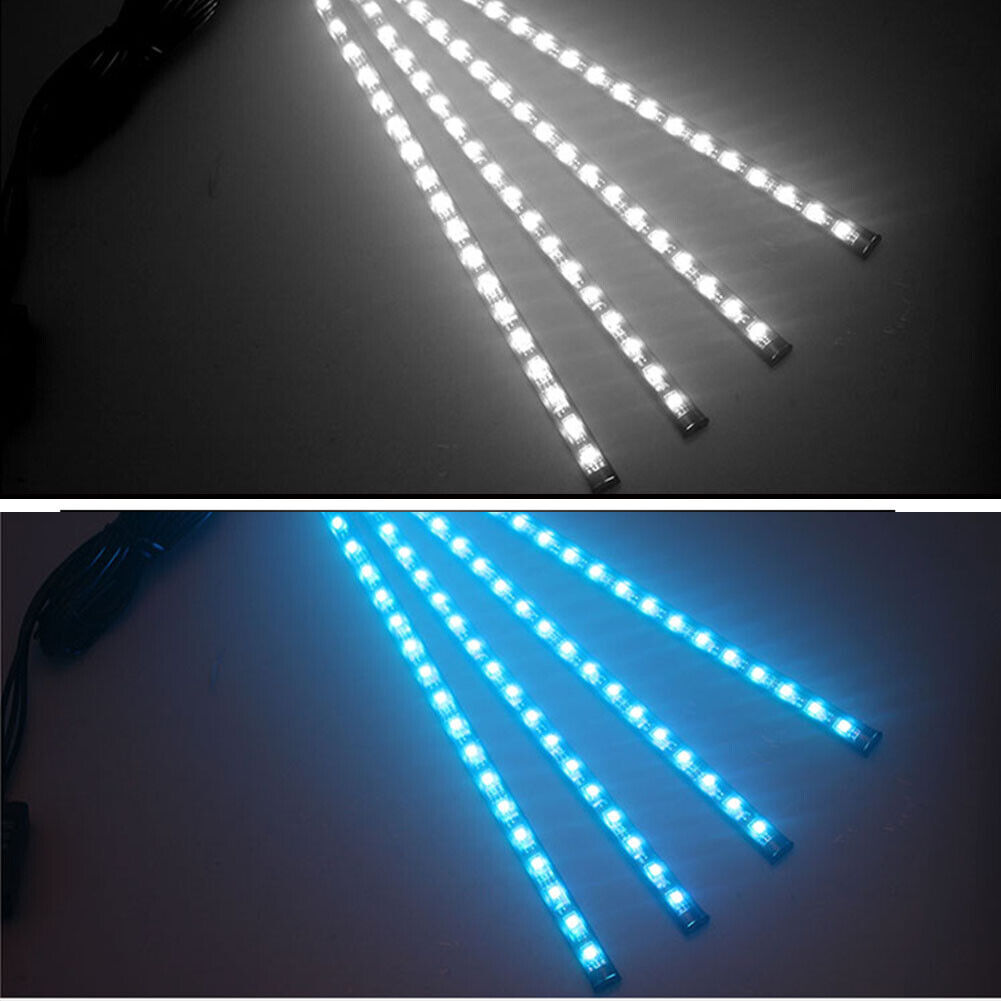 5V USB 4 in 1 LED Car Foot Light RGB SMD5050 72 LED Strip Ambient Lamp