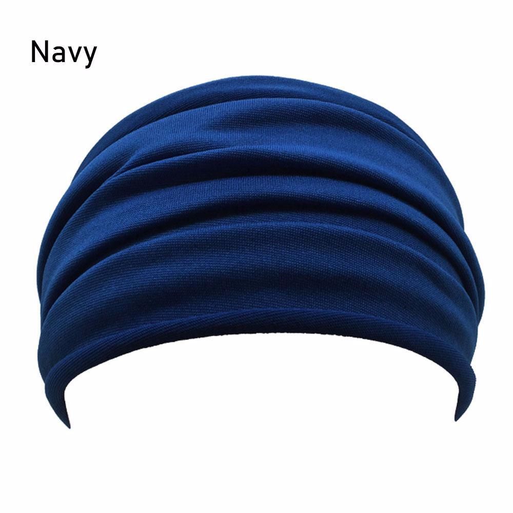Hair Band Fold Yoga Hairband Turban Running Headwrap Wide Sports Headband