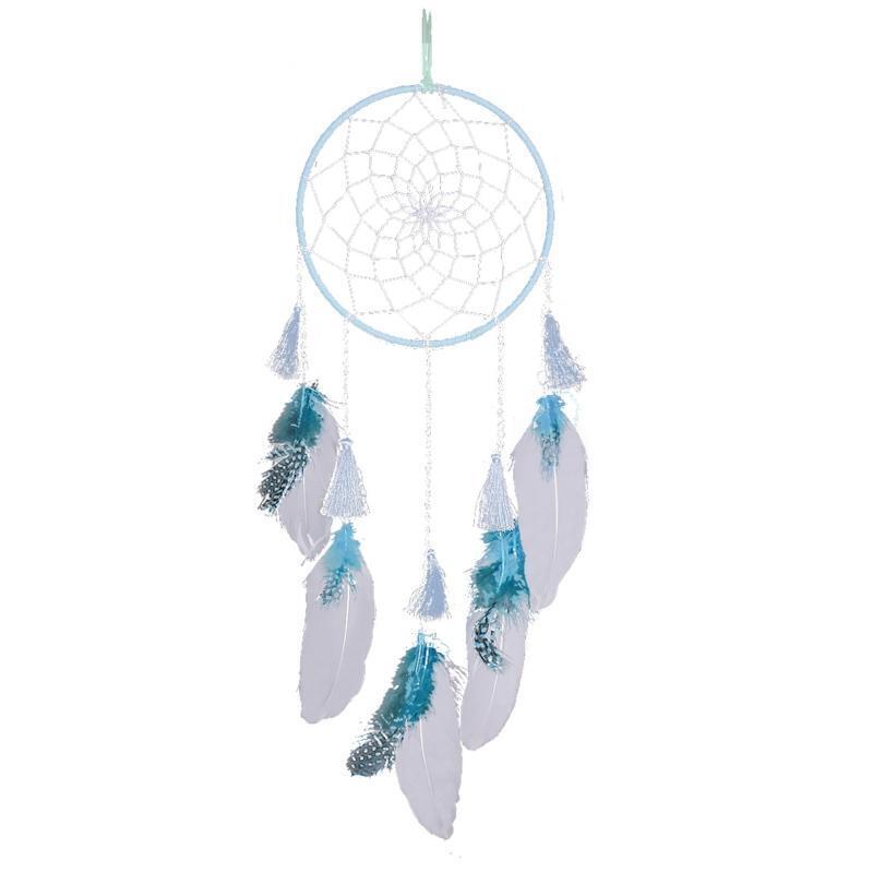 Handmade Dream Catchers with Feather Tassel Dreamcatcher Wall Hanging Decoration