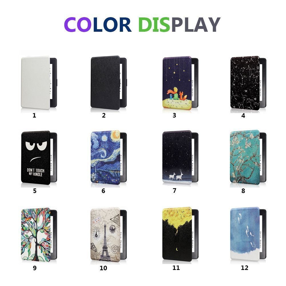 Shell e-Books Reader Magnetic Cover Smart Case For Kindle Paperwhite 4