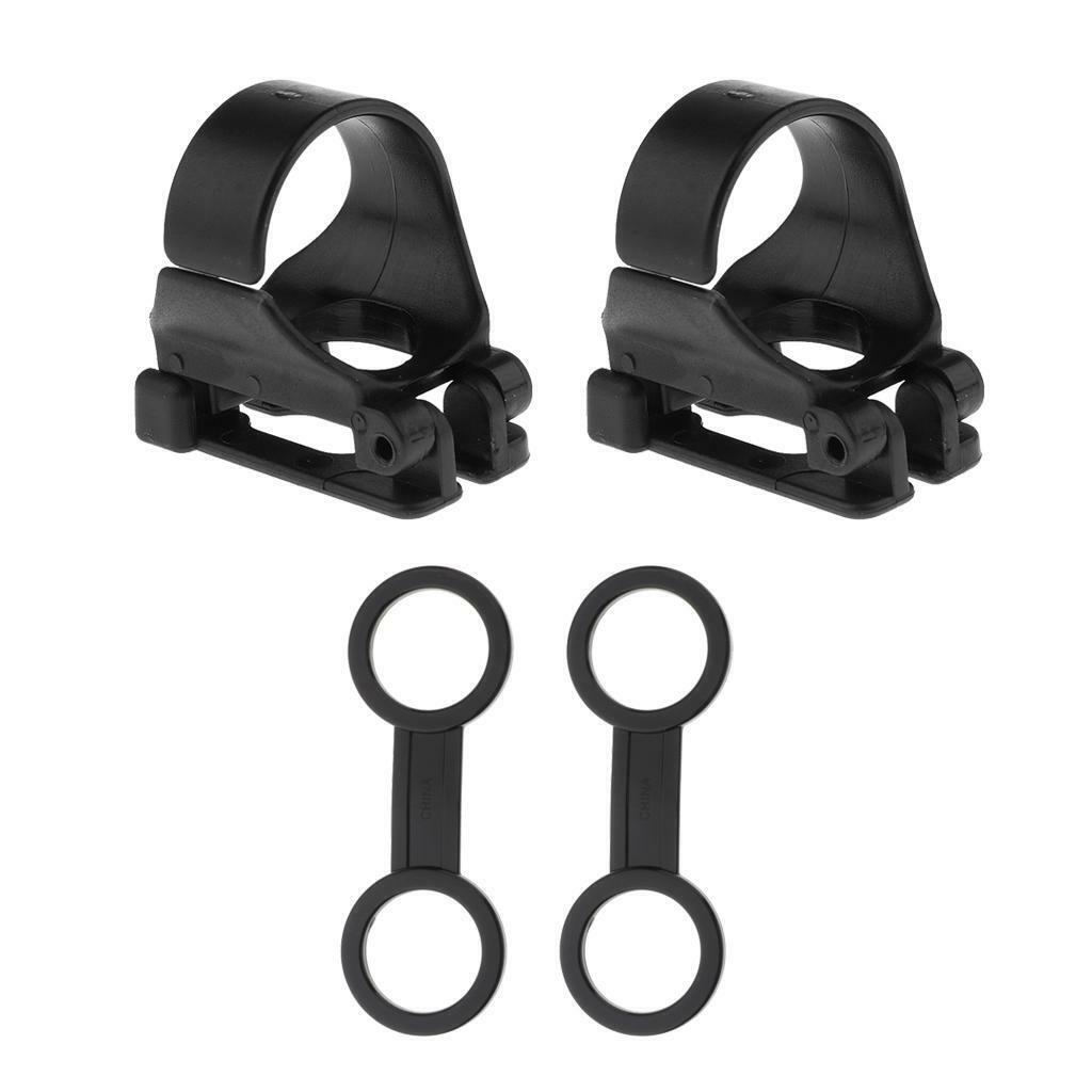 2pcs  Snorkel Holder Silicone  Clip Retainer Buckles