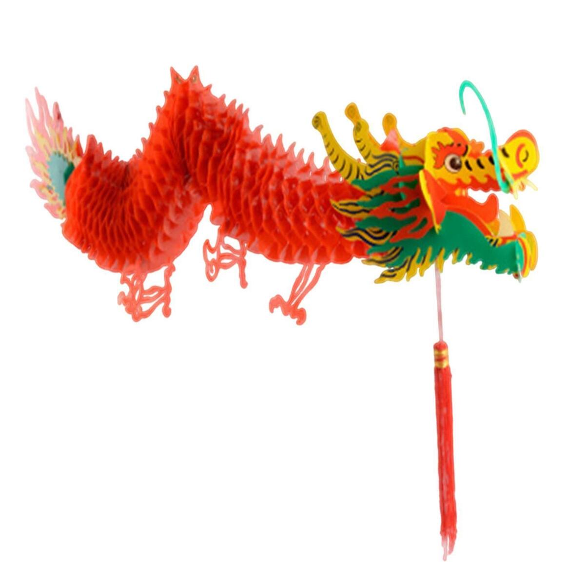 Lantern Decor Ornaments Dragon Chinese Lunar New Year for Wedding