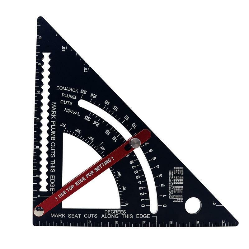 Triangle Squares Ruler Triangle Marking Ruler Protractor Convenient Positioning