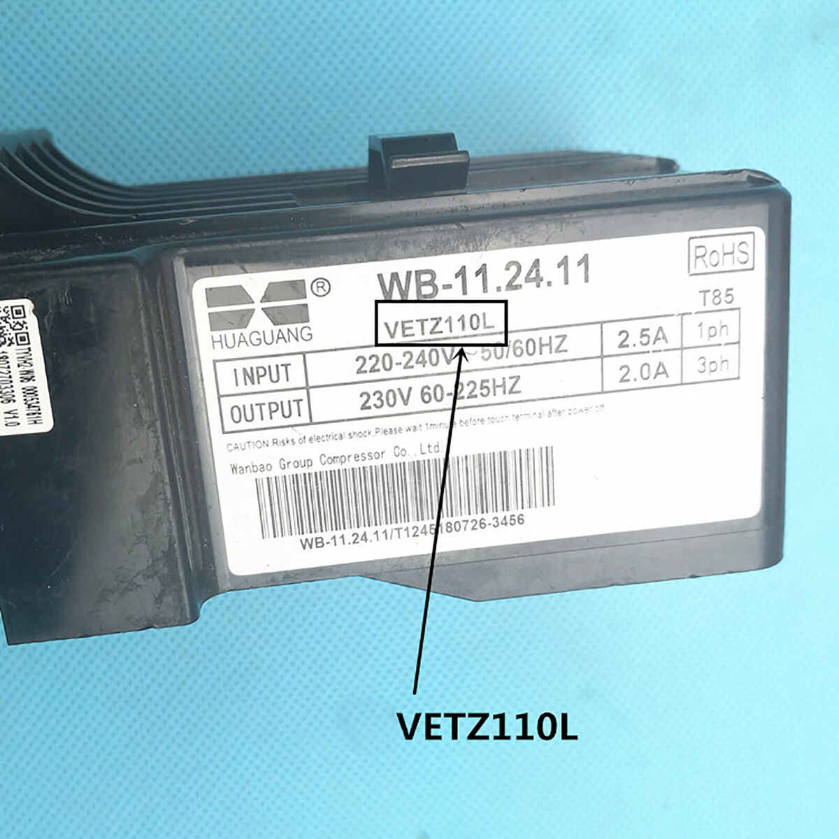 VETZ110L WB-11.24.11 Drive Computer Board For Haier Refrigerator Inverter Board