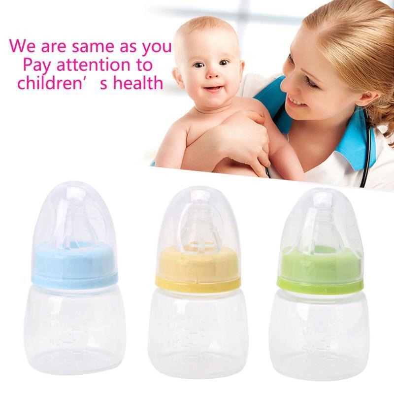 1pc 60ml 2OZ Silicone Standard Neck Baby Infant Feeding Nursing Nipple Bottle