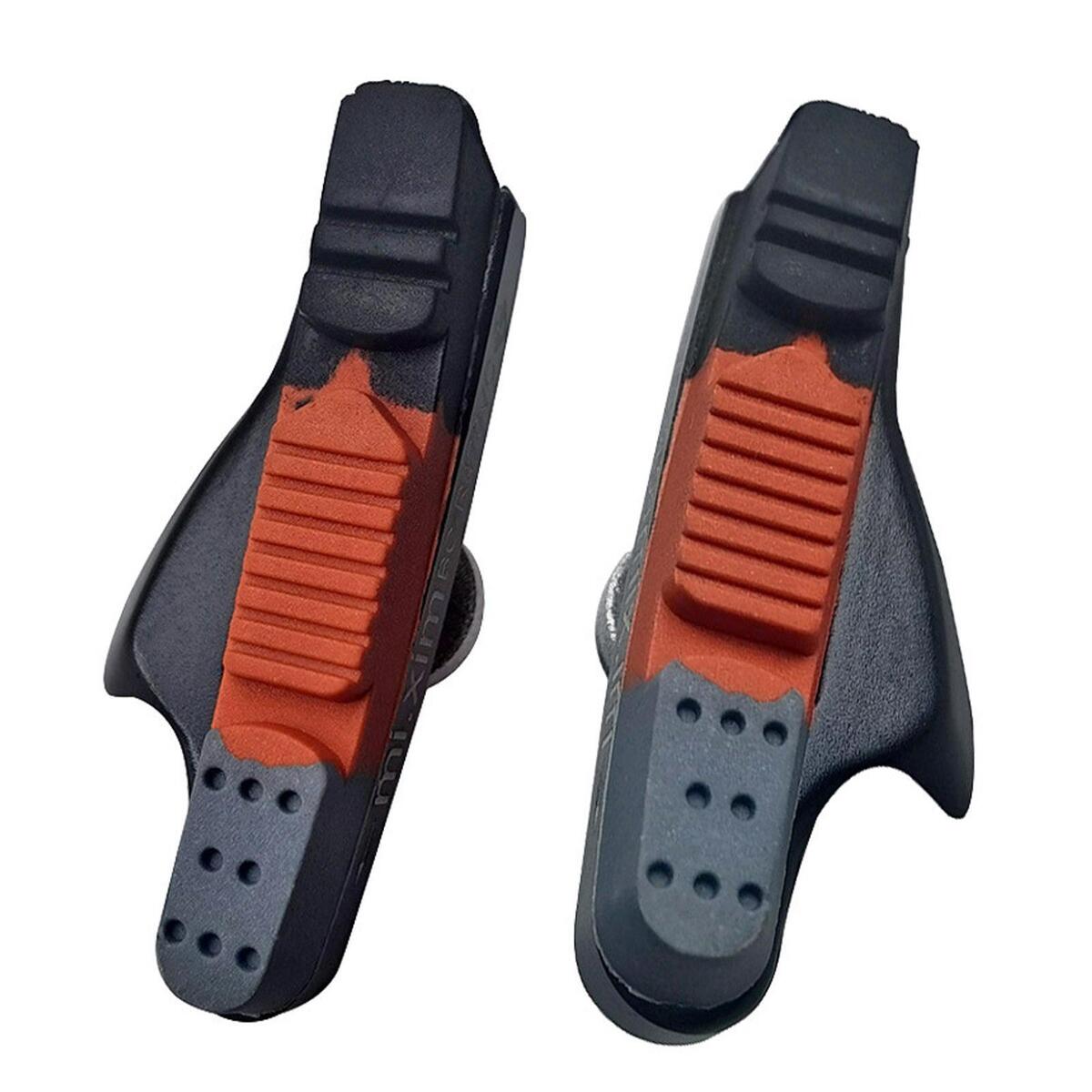 2 Pieces Bike Brake Pad Left&Right V Brake Holder Durable 55mm for Cycling