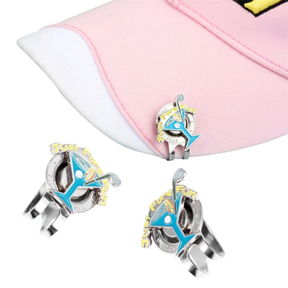 Strong Magnetic Hat Clip with Golf Ball Markers Golf Accessories Golfer Gift 1PC