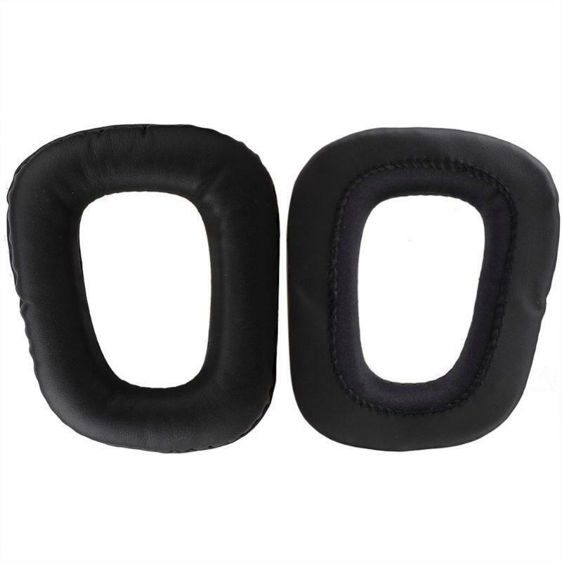 2Pcs/Pair Headphone Cushions Replacement Ear Pads Cushion For Logitech G35 G930