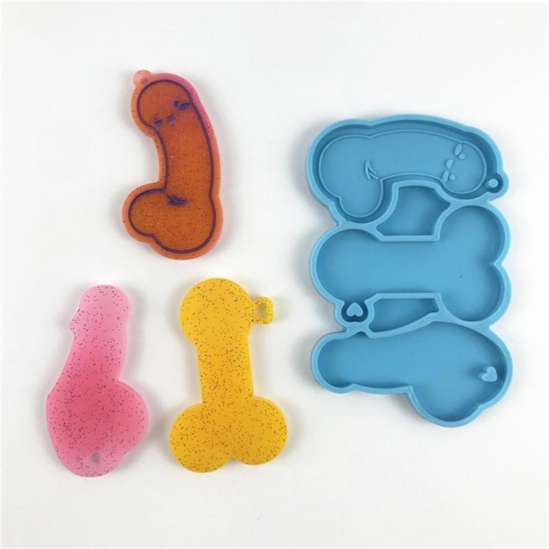 DIY Crafts Eardrop Dangler UV Epoxy Mold Handmade Jewelry Pendant Silicone Mould