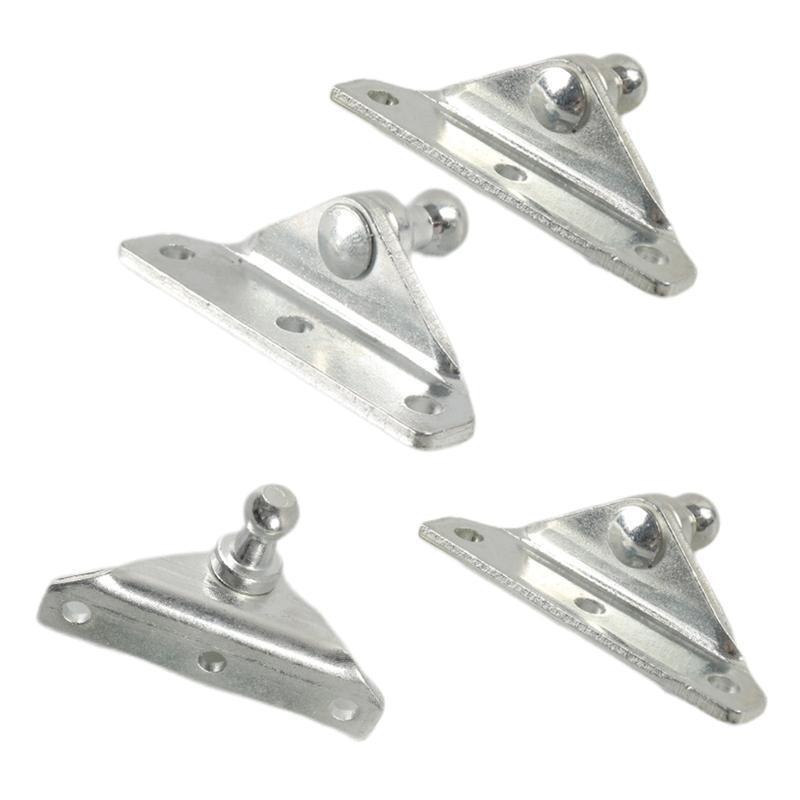 2pcs Ball Stud Brackets 10mm Fits Gas Prop Strut Spring Lift Coated Steel 10MM