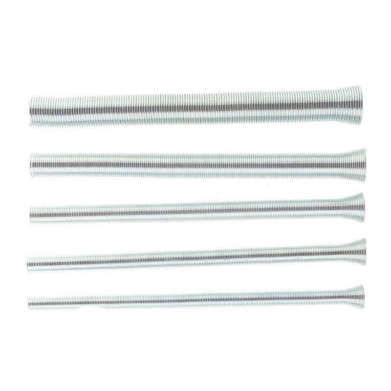 Spring Tube Bender Set 1/4 5/16 3/8 1/2 and 5/8 for Copper Aluminum