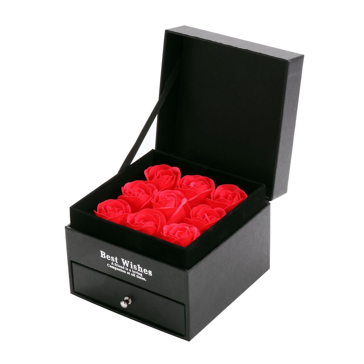 Gift Flower Gift Box Handmade with Projection Necklace Eternal Preserved Rose