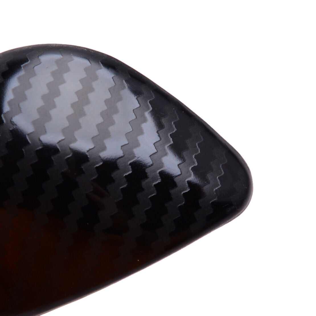 2pcs Carbon Fiber Style Gear Shift Knob Side Cover Trim Fit For VW Passat Beetle