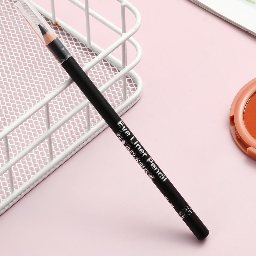 women Smooth Cosmetic Lasting Eyeliner Pencil Black Waterproof Makeup tool