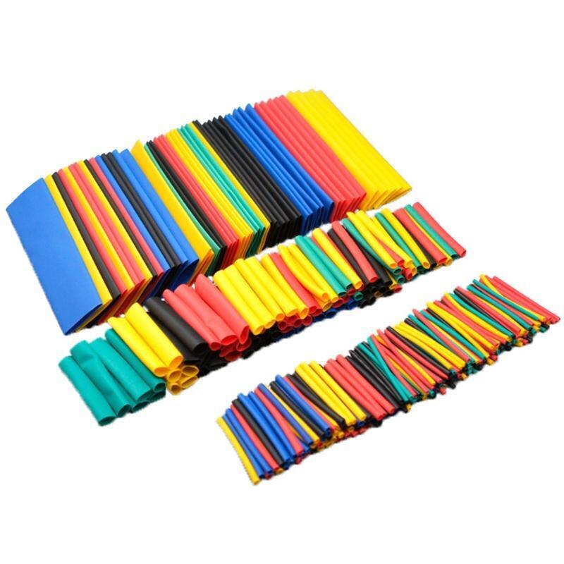 328 Pcs Heat-Shrink Tube Wire Wrap Cable Sleeve Assortment Kit Insulation Tube
