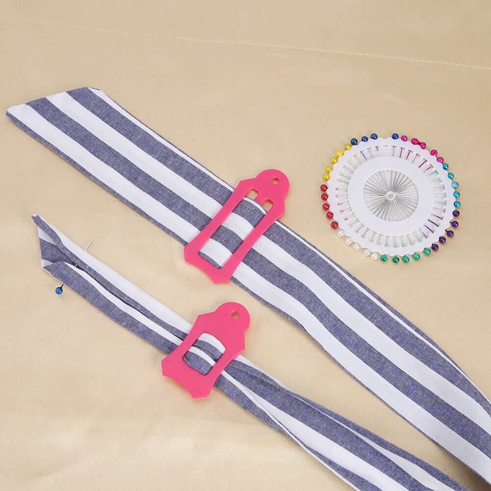 1 Set Bias Tape Binding Maker Sewing Quilting Tools DIY Jelly Roll Sasher