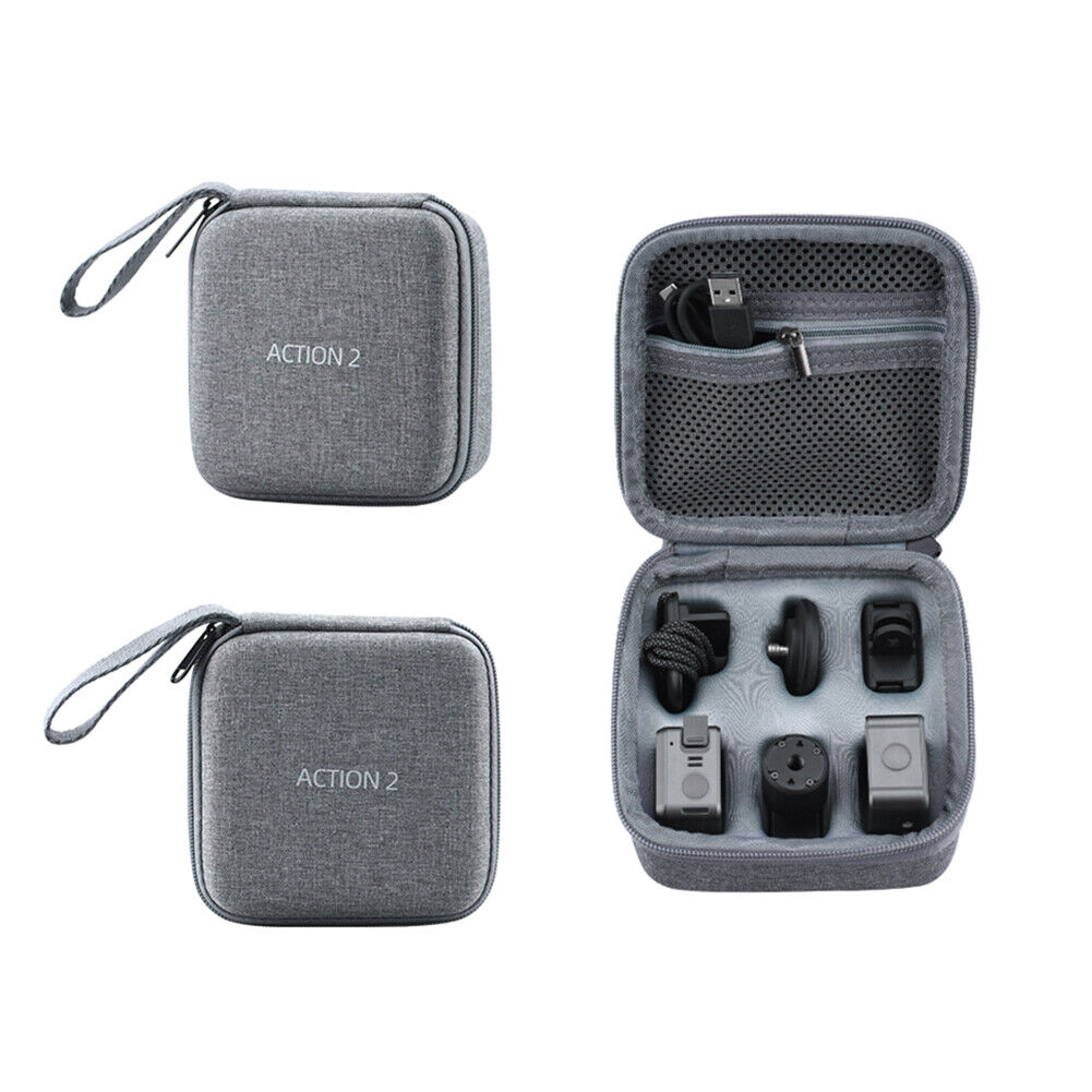 For DJI Action 2 Water Resistant Storage Bag Portable Handbag Carrying Case