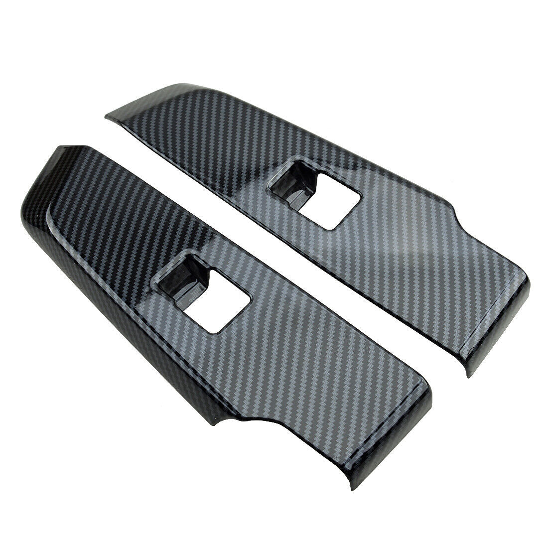 Fit for Mitsubishi Outlander Carbon Fiber ABS Window Switch Panel Trim Cover