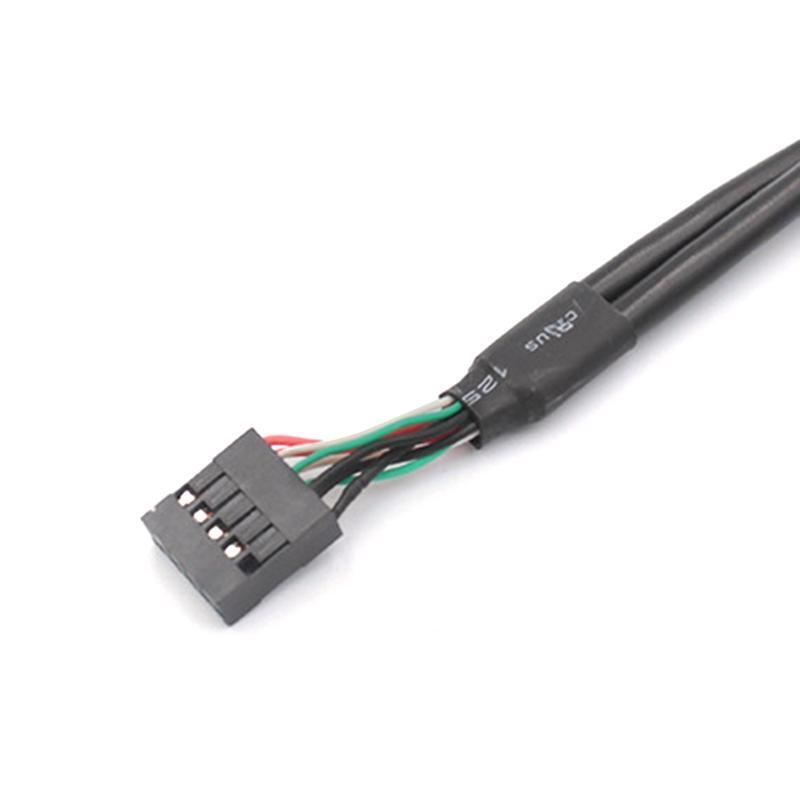 9 Pin to Usb 2.0 Cable Motherboard Chassis Rear Pci Baffle Line Extension Cable